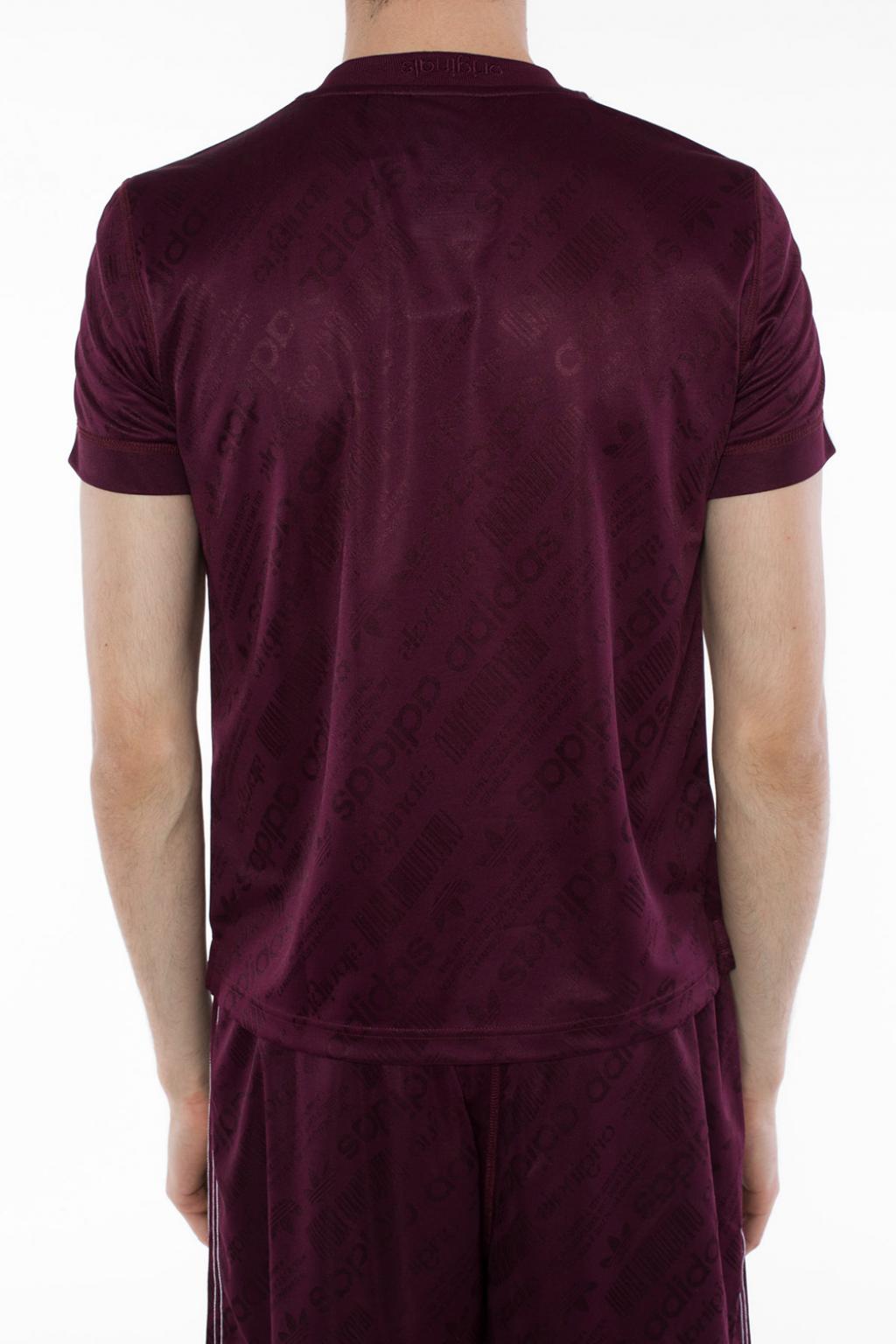 Burgundy Logo T-shirt ADIDAS by Alexander Wang - Vitkac Canada